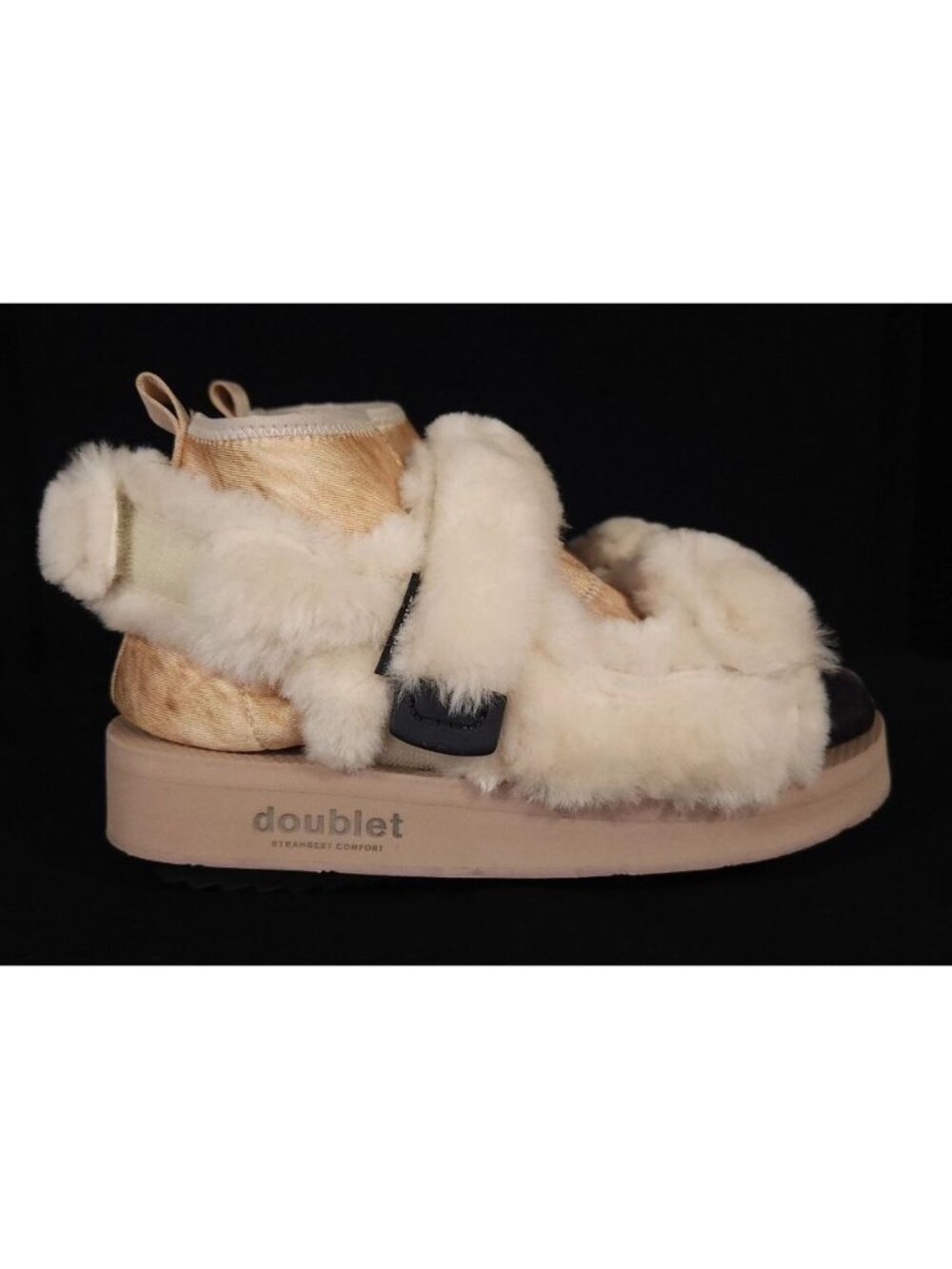 Doublet x Suicoke Animal Foot Layered Sandals US 6 EU 35 Womens Beige $730